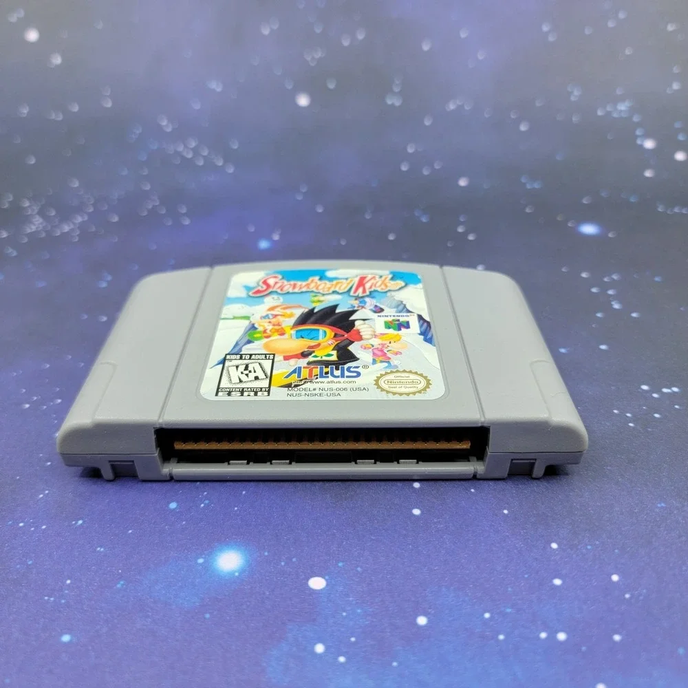 Snowboard Kids (Nintendo 64) CIB Video Game Box, Manual, Cartridge N64